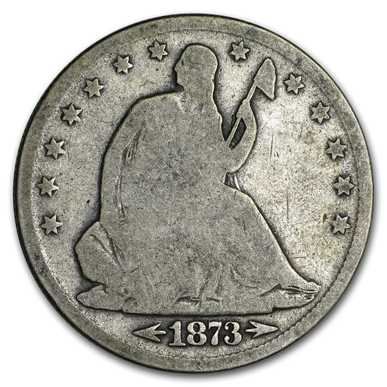 1873-CC Liberty Seated Half Dollar w/Arrows Good 1873-CC Liberty Seated Half Dollar w/Arrows Good